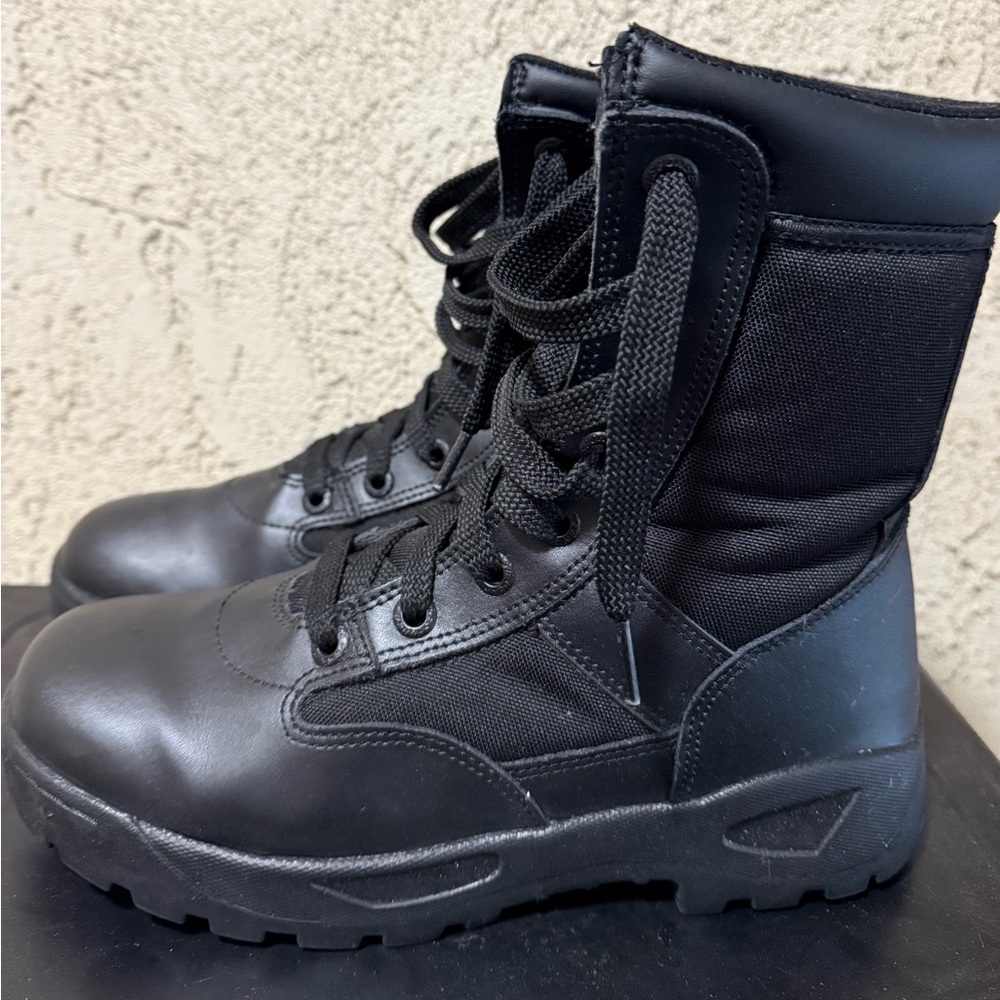 RG Response Gear Mens Black Tactical Combat Boots Size 9.5